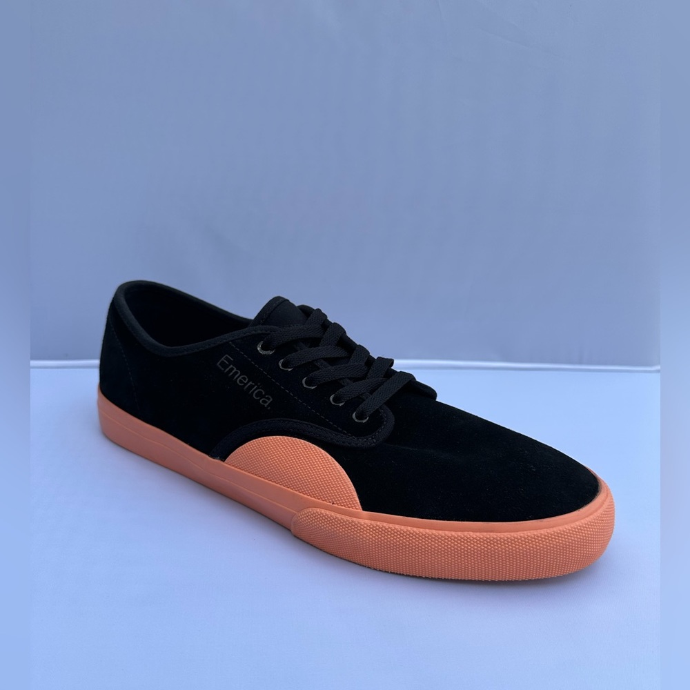 Emerica Men’s Black Suede Skate Shoes